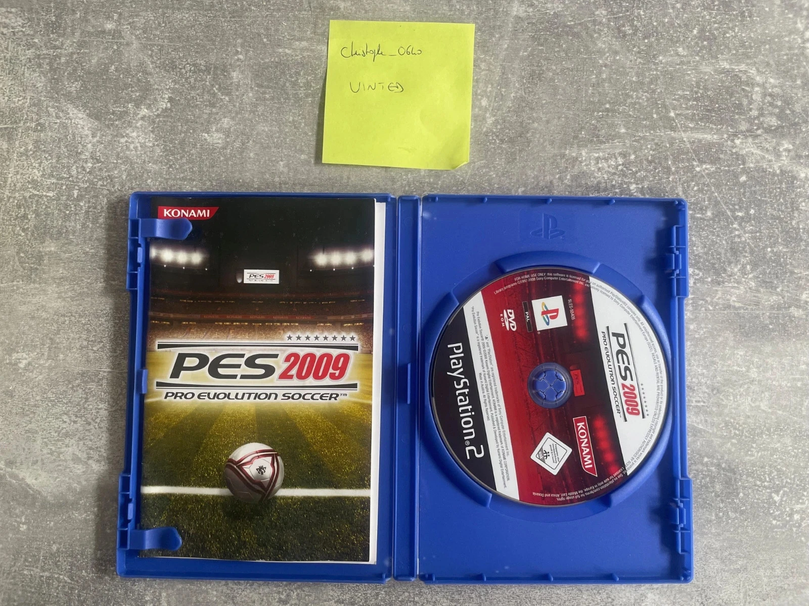 Jeu PES 2009 / Pro evolution soccer 2009 para Sony PS2 / playstation 2 em francês. – photo 2